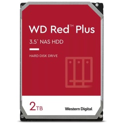 Western Digital Belső HDD 3.5″ 2TB – WD20EFZX (5400rpm, 128 MB puffer, SATA3 – Red Plus széria)