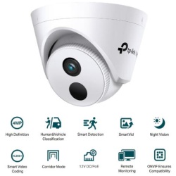 TP-Link IP turretkamera – C440I (4MP, 4mm, H265+, IR30m, PoE/12VDC)