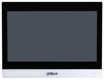 Dahua IP video kaputelefon - VTH8A41KMS-W (beltéri egység, 10" touch screen, SD, I/O, PoE, fekete)