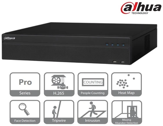 Dahua NVR Rögzítő - NVR5864-4KS2 (64 csatorna, H265, 320Mbps rögzítési sávszélesség, HDMI+VGA, 3xUSB, 8x Sata, I/O,Raid) 1 Dahua NVR Rögzítő - NVR5864-4KS2 (64 csatorna, H265, 320Mbps rögzítési sávszélesség, HDMI+VGA, 3xUSB, 8x Sata, I/O,Raid)