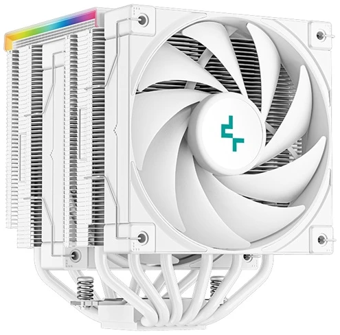 DeepCool CPU Cooler - AK620 Digital WH (28 dB; max, 117,21 m3/h; 4pin csatlakozó, 6 db heatpipe, 2x12cm, PWM, fehér) 1 COLDEEAK620 DIGITALWH