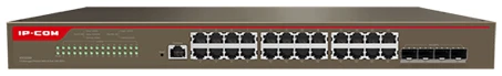 IP-COM Switch Vezérelhető - G5328X (L3; 24x1Gbps + 4x10G SFP port; rack-mount) 1 IP-COM Switch Vezérelhető - G5328X (L3; 24x1Gbps + 4x10G SFP port; rack-mount)