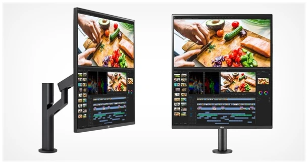 LG Monitor 28" Ergonomic -28MQ780-B DualUp (IPS; 16:18; 2560x2880; 5ms; 300cd; HDMIx2; DP; HDR; USB-C; DCI-P3 98%)