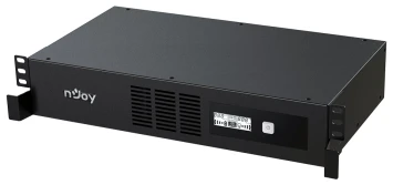 NJOY Szünetmentes 800VA - Code 800 (4 IEC C13, line-interaktív, USB menedzsment, szoftver, LCD kijelző, 2U rack)