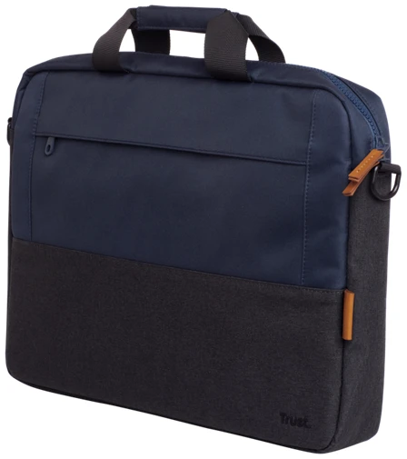 Trust Notebook Táska 16" - Lisboa (2 rekesz, vállpánt, kék; 40%-ban újrahasznosított)