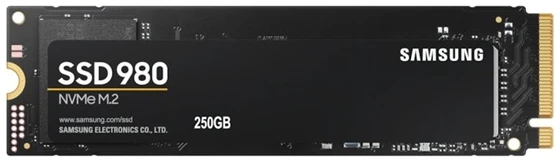 Samsung SSD 250GB - MZ-V8V250BW (980 PCIe 3.0 NVMe M.2 SSD 250 GB) 1 Samsung SSD 250GB - MZ-V8V250BW (980 PCIe 3.0 NVMe M.2 SSD 250 GB)