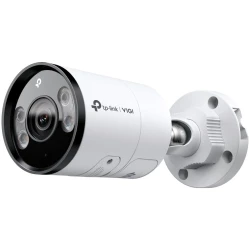 TP-Link IP csőkamera - InSight S355 (FullColor, 5MP, 4mm, IP67, H265+, LED+IR30m, 12VDC/PoE, SD; mikr., hangsz.; fém)