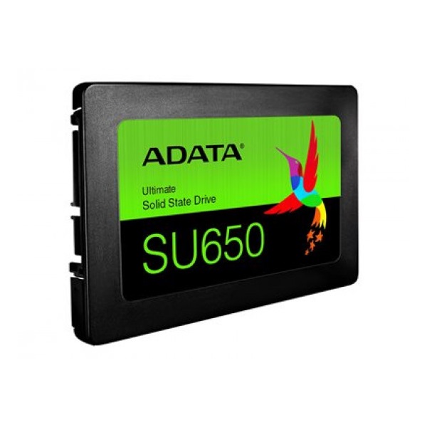 ADATA SSD - 256GB SU650 (3D TLC, 2,5", SATA3, R/W: 520/450 MB/s)