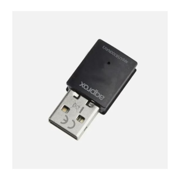 APPROX Hálózati Adapter - USB, nano, 300 Mbps Wireless N (802.11b/g/n) 1 APPROX Hálózati Adapter - USB, nano, 300 Mbps Wireless N (802.11b/g/n)