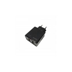 APPROX Telefontöltő - 2db USB2.0, 18W, QC3.0, Fekete