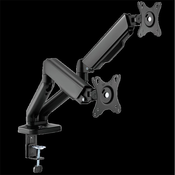 Advance Monitor Asztali konzol - MECAMOUNT Dual (17-32", Max.: 2x9kg, dönthető, forgatható, fekete) 1 Advance Monitor Asztali konzol - MECAMOUNT Dual (17-32", Max.: 2x9kg, dönthető, forgatható, fekete)