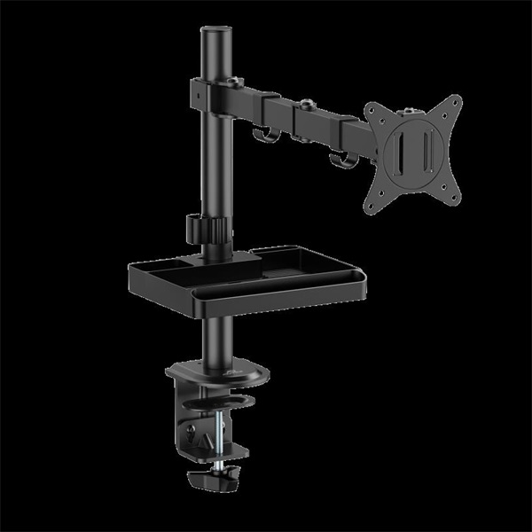 Advance Monitor Asztali konzol - XTENDMOUNTS Single (17-32", Max.: 9kg, dönthető, forgatható, fekete) 1 Advance Monitor Asztali konzol - XTENDMOUNTS Single (17-32", Max.: 9kg, dönthető, forgatható, fekete)