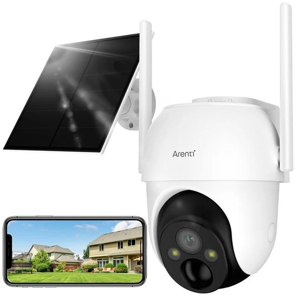 Arenti IP wifi PT dómkamera - GO2T + SP2 (3MP, 4mm, kültéri, IR10m, 5200mAh, microSD, mikrofon, hangszóró, SP2 napelem) 1 Arenti IP wifi PT dómkamera - GO2T + SP2 (3MP, 4mm, kültéri, IR10m, 5200mAh, microSD, mikrofon, hangszóró, SP2 napelem)