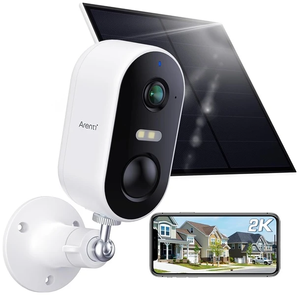 Arenti IP wifi csempekamera - GO1 + SP2 (3MP, 2,4mm, kültéri, IR10m, 6700mAh, microSD, mikrofon, hangszóró, SP2 napelem) 1 Arenti IP wifi csempekamera - GO1 + SP2 (3MP, 2,4mm, kültéri, IR10m, 6700mAh, microSD, mikrofon, hangszóró, SP2 napelem)