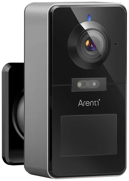 Arenti IP wifi csempekamera - POWER1 (4MP, 3,2mm, kültéri, IR10m, 9600mAh, microSD, mikrofon, hangszóró)