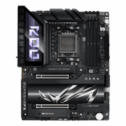 Asus Alaplap - AMD ROG CROSSHAIR X870E HERO AM5 (X870, ATX, 4xDDR5 8600+MHz, 4xSATA3, 5x M.2, HDMI+2xUSB4)