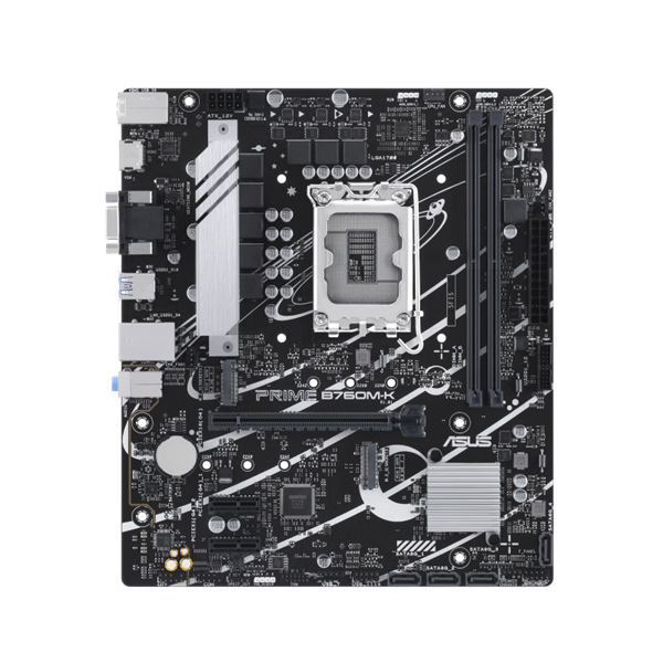 Asus Alaplap - Intel PRIME B760M-K s1700 (B760, 2xDDR5 8000MHz, 4xSATA3, 2xM.2, HDMI+VGA) 1 Asus Alaplap - Intel PRIME B760M-K s1700 (B760, 2xDDR5 8000MHz, 4xSATA3, 2xM.2, HDMI+VGA)