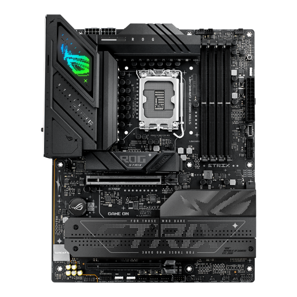 Asus Alaplap - Intel ROG STRIX B860-F GAMING WIFI s1851 (B860, 4xDDR5 9066+MHz, 4xSATA3, 4xM.2, HDMI+DP+Thunderbolt4) 1 Asus Alaplap - Intel ROG STRIX B860-F GAMING WIFI s1851 (B860, 4xDDR5 9066+MHz, 4xSATA3, 4xM.2, HDMI+DP+Thunderbolt4)