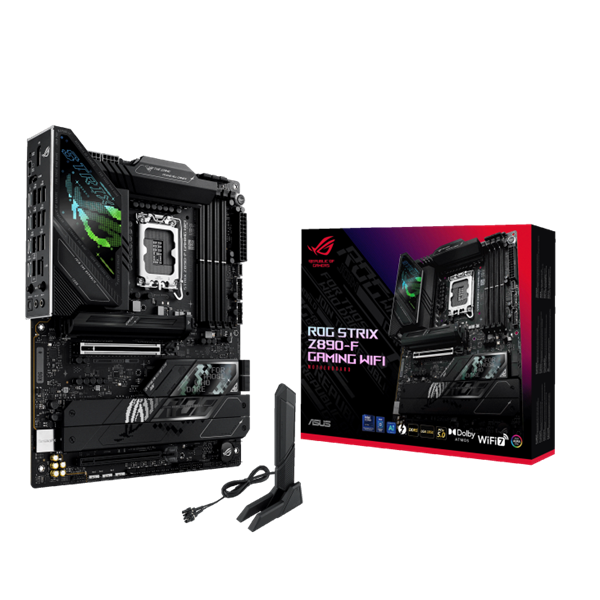 Asus Alaplap - Intel ROG STRIX Z890-F GAMING WIFI LGA1851 (Z890, ATX, 4xDDR5 8600+MHz, 4xSATA3, 5xM.2, HDMI+DP) 1 Asus Alaplap - Intel ROG STRIX Z890-F GAMING WIFI LGA1851 (Z890, ATX, 4xDDR5 8600+MHz, 4xSATA3, 5xM.2, HDMI+DP)