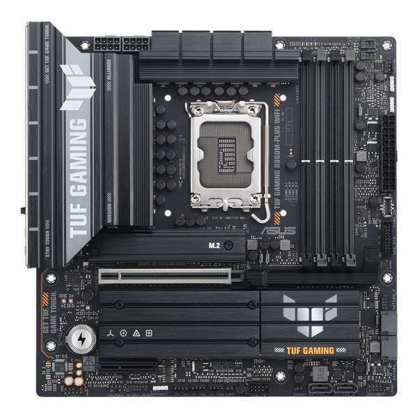 Asus Alaplap - Intel TUF GAMING B860M-PLUS WIFI s1851 (B860, 4xDDR5 8800+MHz, 4xSATA3, 3xM.2, HDMI+DP+USB-C) 1 Asus Alaplap - Intel TUF GAMING B860M-PLUS WIFI s1851 (B860, 4xDDR5 8800+MHz, 4xSATA3, 3xM.2, HDMI+DP+USB-C)