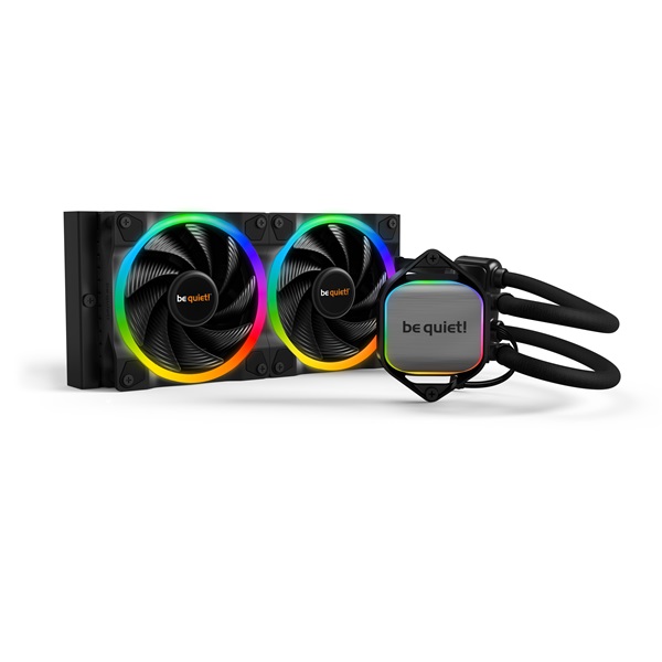 Be Quiet! CPU Water Cooler - PURE LOOP 2 FX (2x120mm RGB ventillátor, 5500rpm, csatlakozó: 3pin+4pin, cső hossza: 400mm) 1 Be Quiet! CPU Water Cooler - PURE LOOP 2 FX (2x120mm RGB ventillátor, 5500rpm, csatlakozó: 3pin+4pin, cső hossza: 400mm)