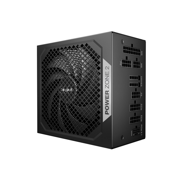 Be Quiet! Tápegység 850W - POWER ZONE 2 (80+ Platinum, ATX3.1, moduláris, félpasszív ventilátor, fekete) 1 Be Quiet! Tápegység 850W - POWER ZONE 2 (80+ Platinum, ATX3.1, moduláris, félpasszív ventilátor, fekete)