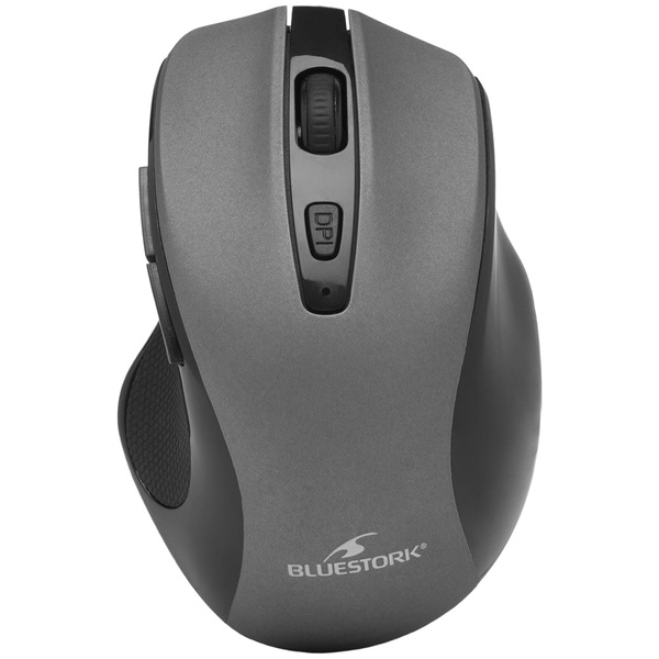 Bluestork Vezeték nélküli Egér - M-WL-OFF75-GREY (Rechargeable, Bluetooth, 1600 DPI, 6 gomb, optikai, szürke) 1 Bluestork Vezeték nélküli Egér - M-WL-OFF75-GREY (Rechargeable, Bluetooth, 1600 DPI, 6 gomb, optikai, szürke)