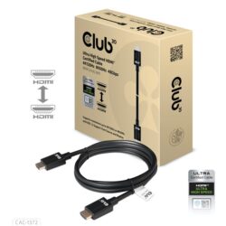 Club 3D Kábel - CAC-1372 (HDMI 2.1, 4K120Hz, 8K60Hz, 48Gbps, 2m, M/M)