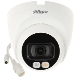 Dahua IP turretkamera - IPC-HDW1239V-A-IL (2MP, 3,6mm, kültéri, H265+, IP67, IR30m+LED20m,ICR, DWDR, 3DNR, PoE,mikrofon)