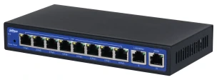 Dahua Vezérlő - EAC10-P (EAP eszközök távoli menedzsmentjéhez; 10 port, 64W af/at PoE)