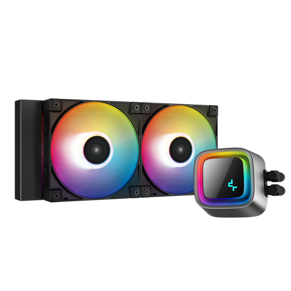 DeepCool CPU Water Cooler - LS520 (max 19dB; max. 145,86 m3/h; 2x12cm, A-RGB LED) 1 DeepCool CPU Water Cooler - LS520 (max 19dB; max. 145,86 m3/h; 2x12cm, A-RGB LED)