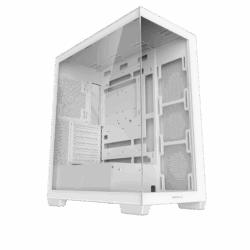 DeepCool Számítógépház - CG580 WH (fehér, abakos, venti nélkül, BTF, ATX, 2xUSB3.0, 1xUSB2.0)