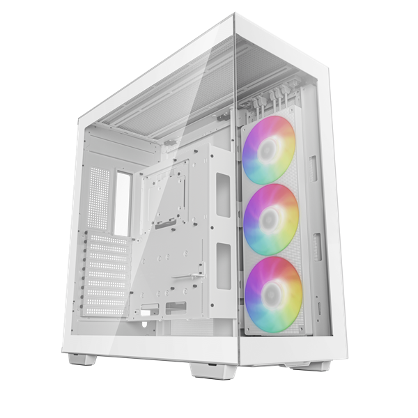 DeepCool Számítógépház - CH780 WH (fehér, ablakos, 3x140mm A-RGB ventilllátor, E-ATX, 4xUSB3.0) 1 DeepCool Számítógépház - CH780 WH (fehér, ablakos, 3x140mm A-RGB ventilllátor, E-ATX, 4xUSB3.0)