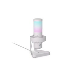 Endorfy Mikrofon - AXIS Streaming Onyx (USB-A, 3,5 mm output, ARGB, fehér)