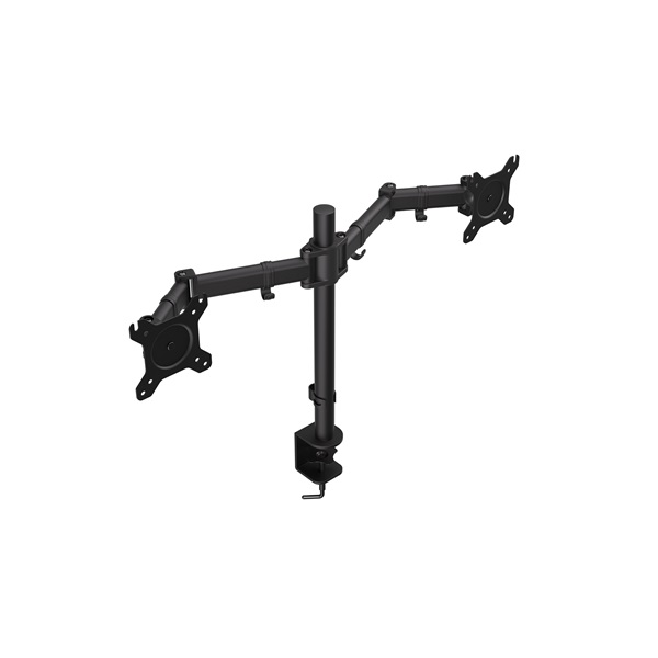 Endorfy Monitor Asztali konzol - Atlas Double (VESA, 13"-27", 2 monitor, forgatható, dönthető, Max.2x8kg, fekete) 1 Endorfy Monitor Asztali konzol - Atlas Double (VESA, 13"-27", 2 monitor, forgatható, dönthető, Max.2x8kg, fekete)