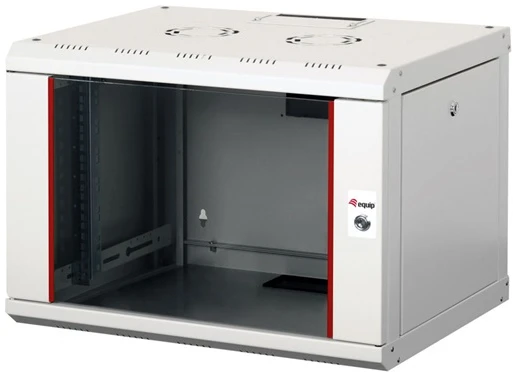 Equip Fali Rackszekrény - EPM-07-6045-G-CBAA (19", 7U, 600x450mm, előre szerelt, szürke) 1 Equip Fali Rackszekrény - EPM-07-6045-G-CBAA (19", 7U, 600x450mm, előre szerelt, szürke)