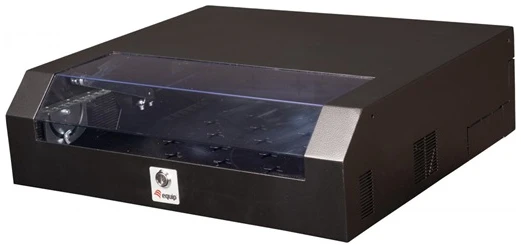 Equip Fali Rackszekrény - ESF-05-B (19", 5U, 500x475mm, előre szerelt, fekete)