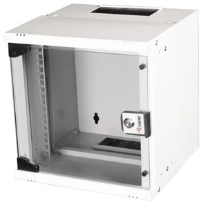 Equip Fali Rackszekrény - EWM-06-3030-G (10", 6U, 300x300mm, lapra szerelt, szürke)
