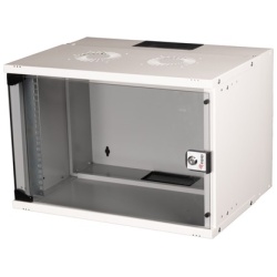 Equip Fali Rackszekrény - EWM-07-5440-G (19", 7U, 540x400mm, lapra szerelt, szürke)