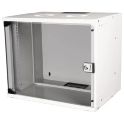 Equip Fali Rackszekrény - EWM-09-5440-G (19", 9U, 540x400mm, lapra szerelt, szürke)