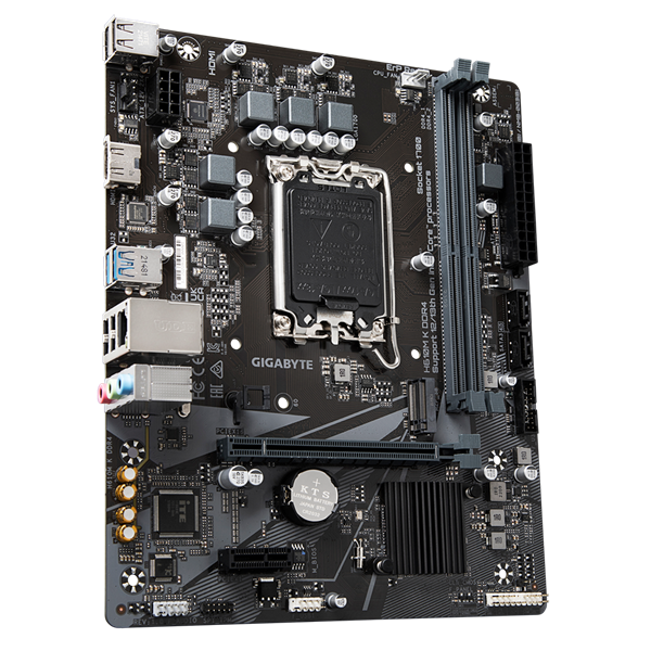 Gigabyte Alaplap - Intel H610M K DDR4 s1700 (H610, 2xDDR4 3200MHz, 1xGBE LAN, 2xSATA3, M.2, 6xUSB2.0, 4xUSB3.1) 1 Gigabyte Alaplap - Intel H610M K DDR4 s1700 (H610, 2xDDR4 3200MHz, 1xGBE LAN, 2xSATA3, M.2, 6xUSB2.0, 4xUSB3.1)