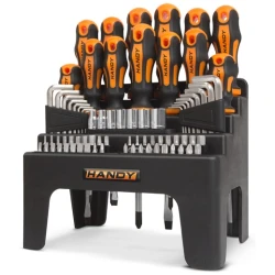 Handy Csavarhúzó készlet - 10695 (77 db-os, imbuszokkal, krovákkal, bitfejekkel)