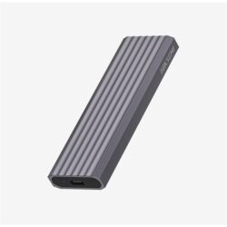 Hikvision HIKSEMI Külső ház M.2 - USB3.2, Type-C, Alumínium, Ezüst