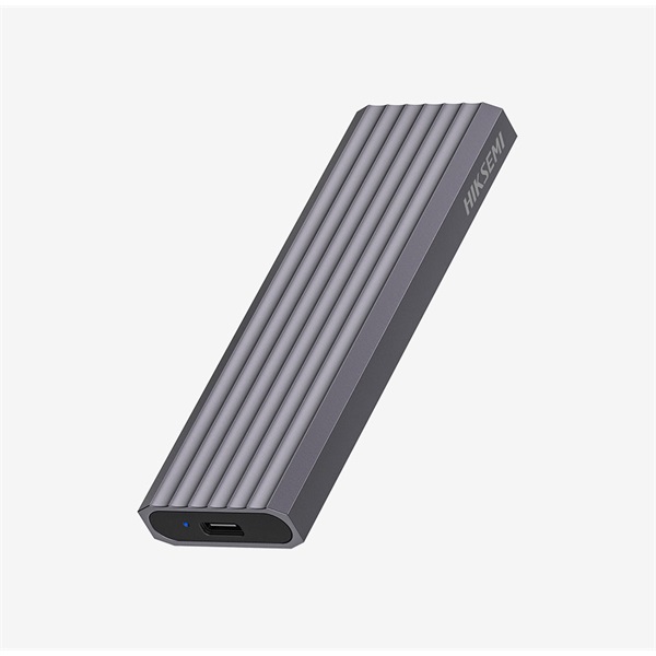 Hikvision HIKSEMI Külső ház M.2 - USB3.2, Type-C, Alumínium, Ezüst