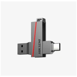 Hikvision HIKSEMI Pendrive - Dual Slim, 32GB, USB3.2 - Type-C, Ezüst