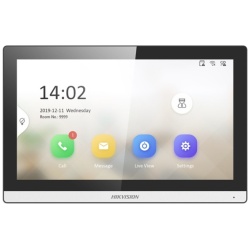 Hikvision IP kaputelefon - DS-KH6350-WTE1 (beltéri, 7" touch, 1024x600, WiFi, PoE)