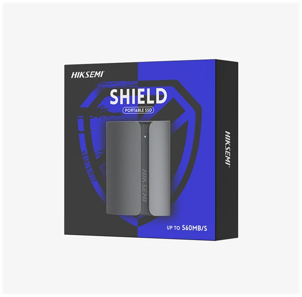 Hikvision Külső SSD 1TB - T300S SHIELD (USB 3.1 Type-C) Fekete 1 Hikvision Külső SSD 1TB - T300S SHIELD (USB 3.1 Type-C) Fekete
