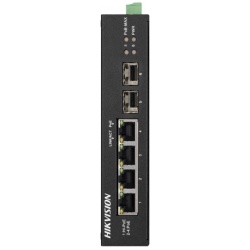 Hikvision Switch PoE - DS-3T0506HP-E/HS (4 port 1000Mbps, 60W, 2xSFP 1000Mbps)