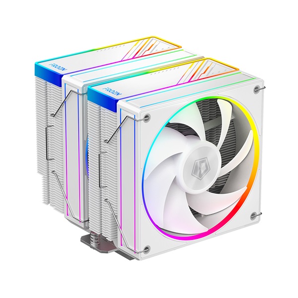 ID-Cooling CPU Cooler - FROZN A620 ARGB WHITE (29,9dB; max 132,52 m3/h; 4Pin csatlakozó, 6 db heatpipe, 2x12cm, PWM) 1 ID-Cooling CPU Cooler - FROZN A620 ARGB WHITE (29,9dB; max 132,52 m3/h; 4Pin csatlakozó, 6 db heatpipe, 2x12cm, PWM)