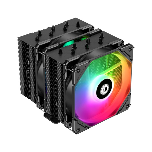 ID-Cooling CPU Cooler - SE-207-XT ARGB (30.5 dB; max 115,87 m3/h; 4Pin csatlakozó, 7 db heatpipe, 2x12cm, PWM) 1 ID-Cooling CPU Cooler - SE-207-XT ARGB (30.5 dB; max 115,87 m3/h; 4Pin csatlakozó, 7 db heatpipe, 2x12cm, PWM)